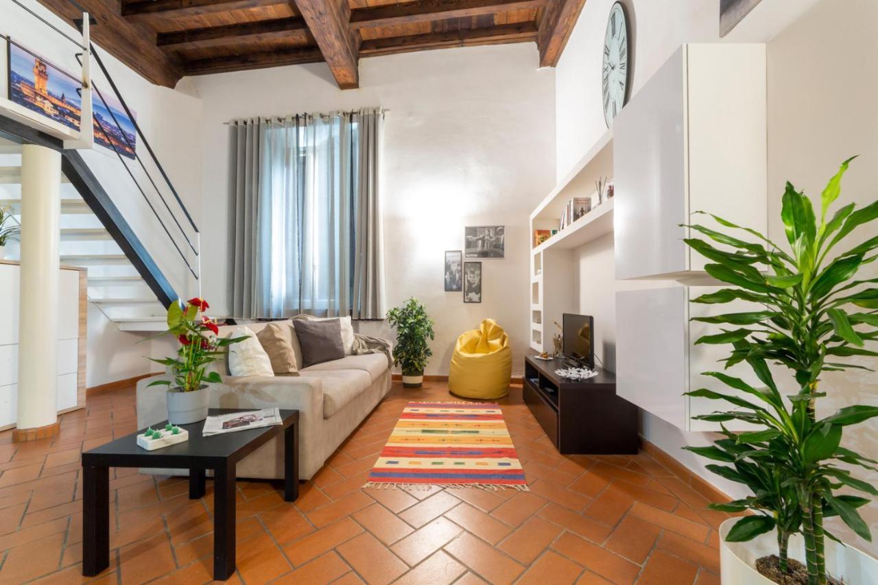 Guelfi Loft In A Historic Palace Firenze Eksteriør billede